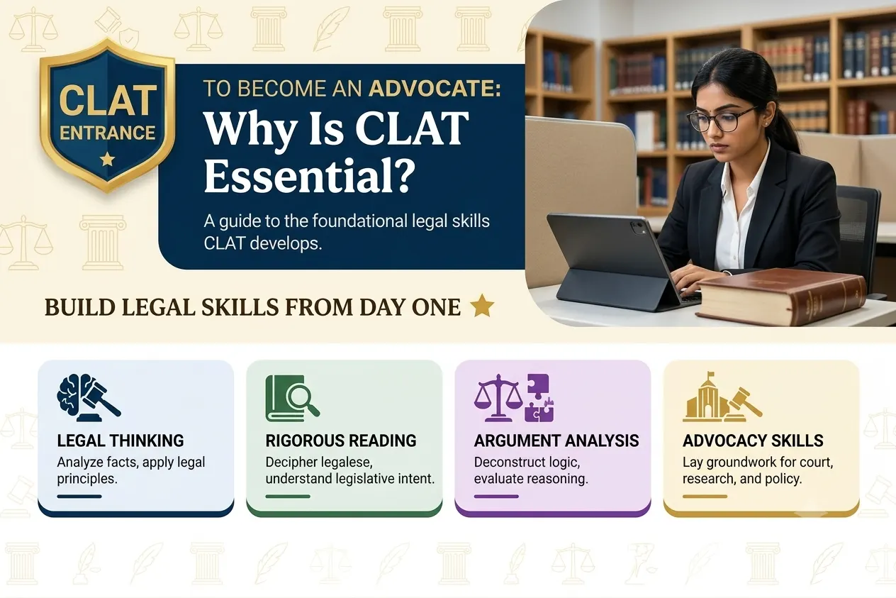 To Become an Advocate: Why Is CLAT Essential?
