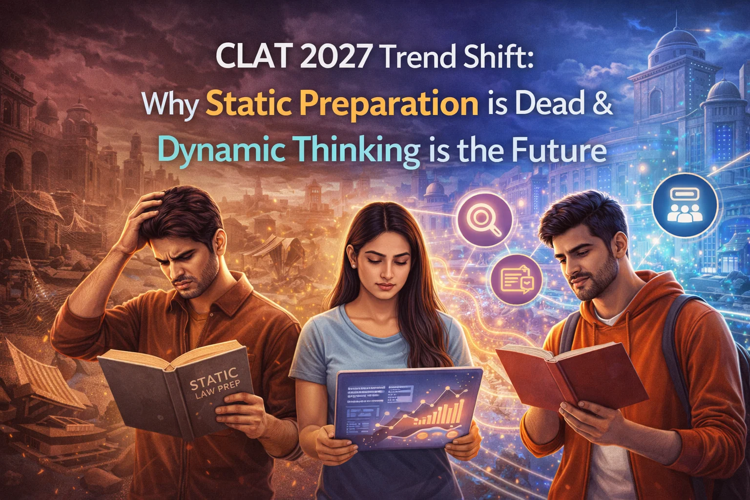 CLAT 2027 Trend Shift: Why Static Preparation is Dead & Dynamic Thinking is the Future