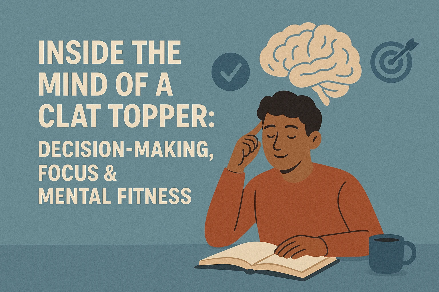 Inside the Mind of a CLAT Topper: Decision-Making, Focus and Mental Fitness