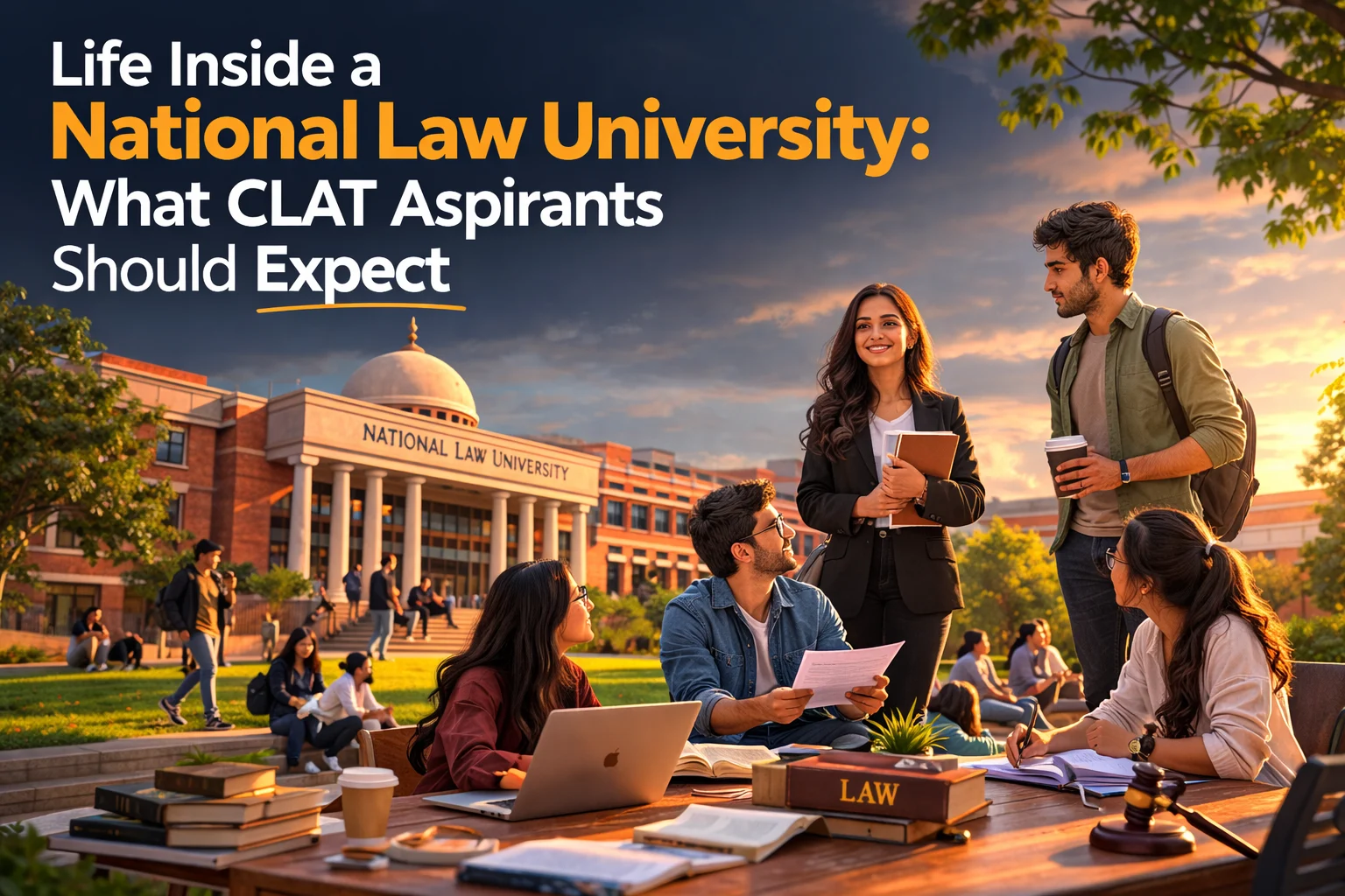 Life Inside a National Law University: What CLAT Aspirants Should Expect