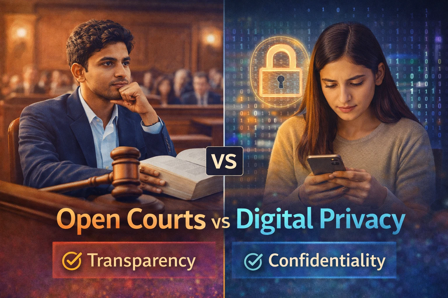 Open Courts vs Digital Privacy: Should Judicial Proceedings Be Fully Transparent in the Age of AI Surveillance? (CLAT 2026 Focus)