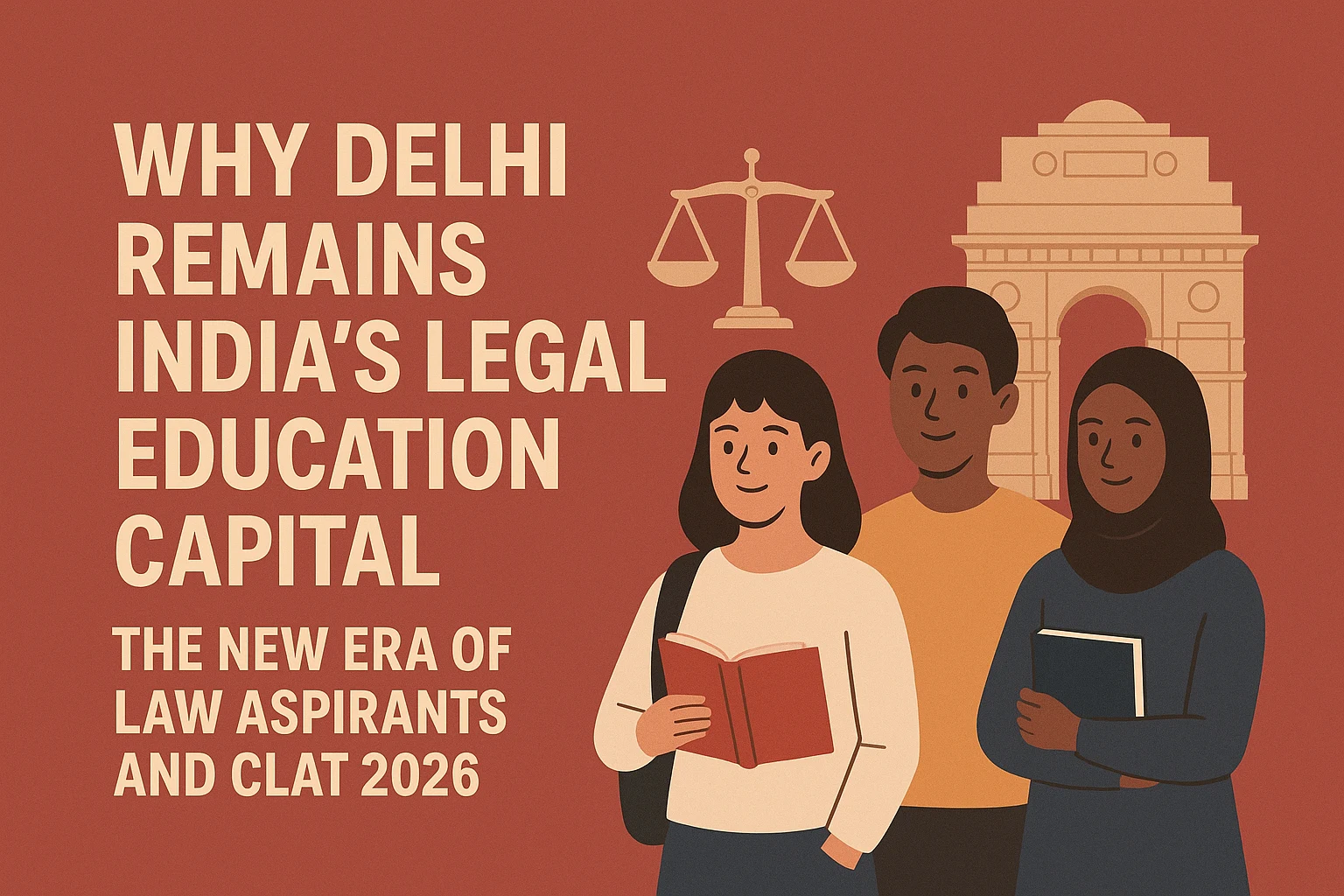 Why Delhi Remains India’s Legal Education Capital: The New Era of Law Aspirants and CLAT 2026