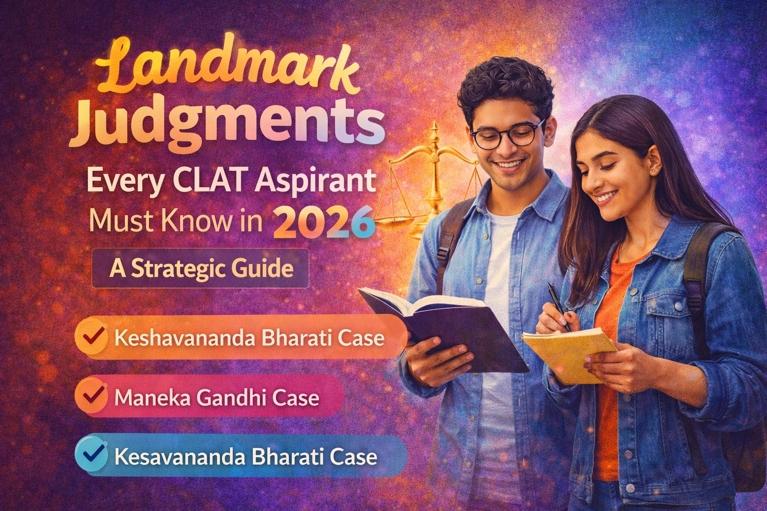 Why Landmark Judgments Are Crucial for CLAT 2026