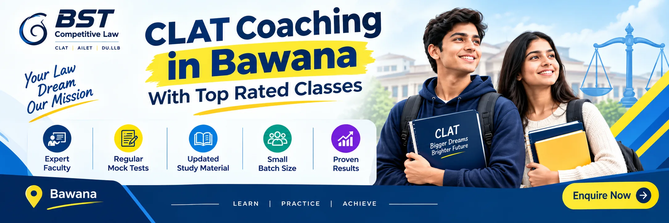 CLAT Coaching in Bawana