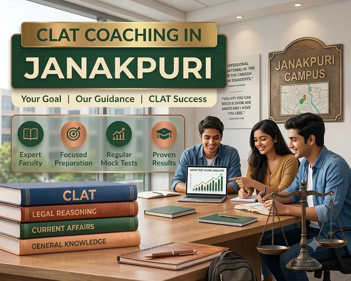 CLAT preparation support at BST Competitive Law Janakpuri