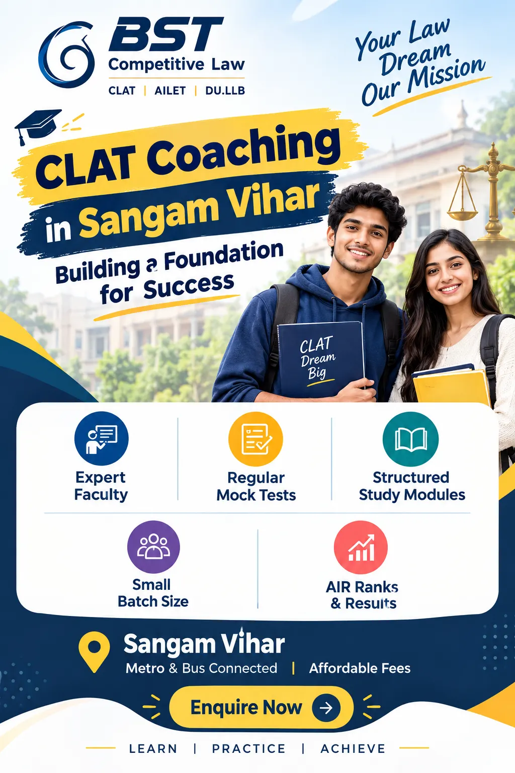 CLAT Coaching in Rajendra Nagar