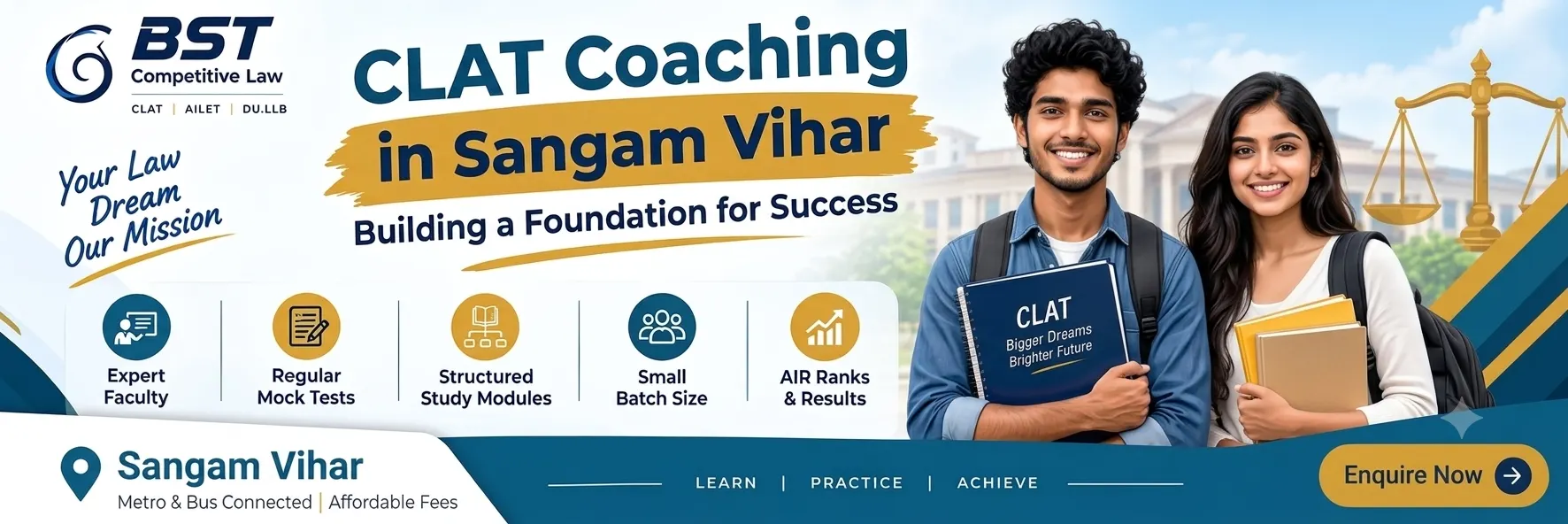 CLAT Coaching in Peeragarhi