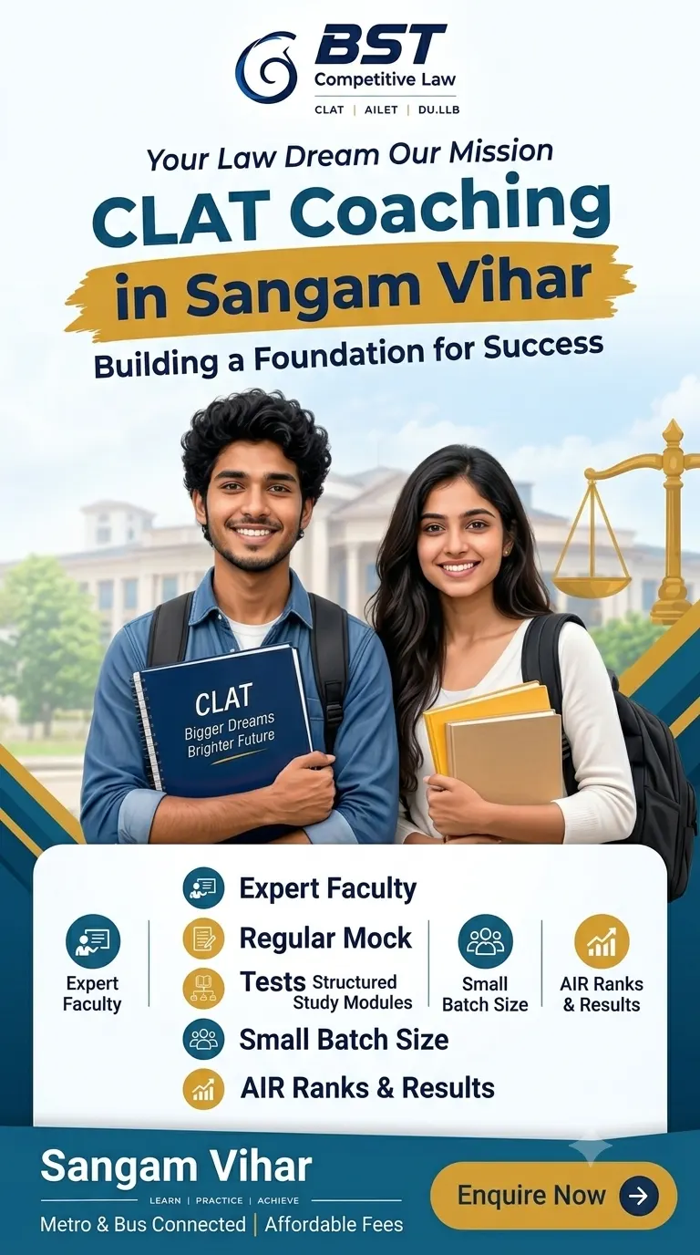CLAT Coaching in Peeragarhi